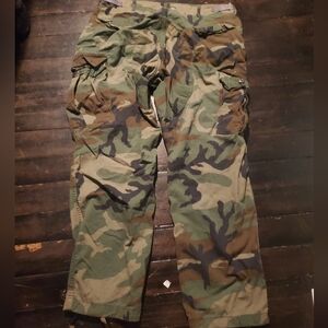Authentic Army pants. Camo pants.